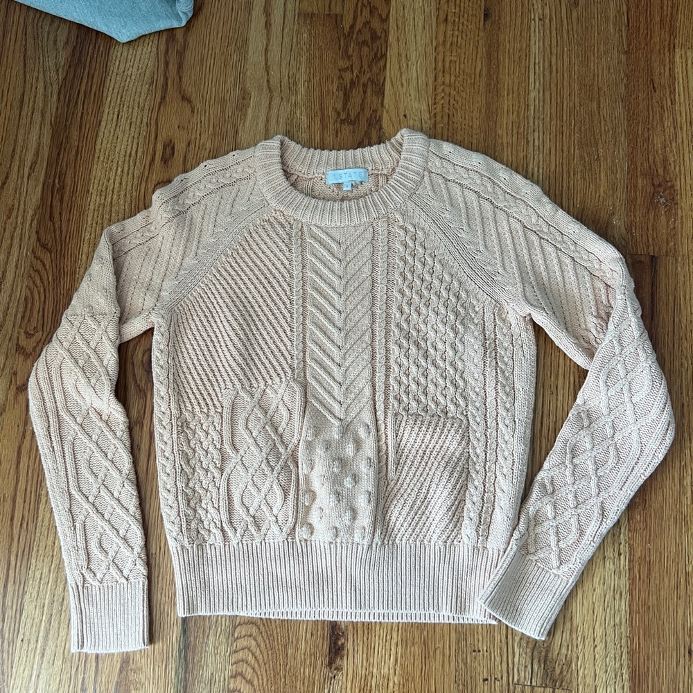 1. State Women's Cable Knit Sweater